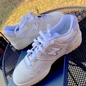 Never worn 7.5 new balance 550 sea salt macadamias!